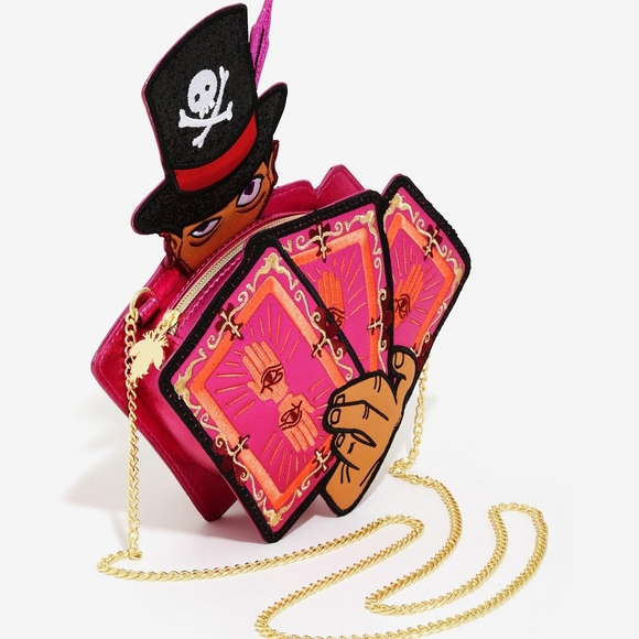 Danielle Nicole Disney Princess and the Frog Facilier Villain Pochette Bag - Picture 1 of 9